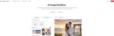 This image demonstrates an AI Image Combiner interface used to merge and arrange multiple images into a single composition. It is suitable for an article explaining how Image Combiner AI tools simplify image merging, editing, and creative layouts.