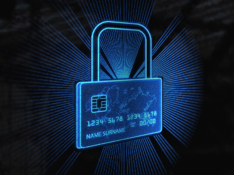 This image represents secure digital wallet technology used to protect blockchain assets and sensitive financial data. It supports the article by illustrating the security and encryption features essential for AI-powered blockchain wallets.