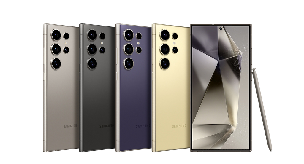 This image showcases Samsung Galaxy smartphones and premium mobile technology. It can be used in an article discussing Samsung Galaxy devices, smartphone innovation, mobile technology, flagship phones, camera features, or productivity with the S Pen.